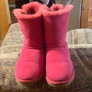 Pink ugg boots
